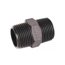 Black Nylon Hex Nipple