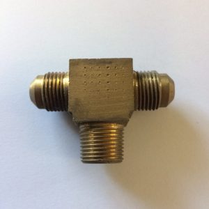 No.20 SAE Flare Branch Tee x BSPM