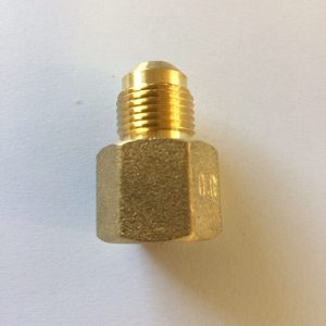 No.16 SAE Brass Flare Connector x BSPF