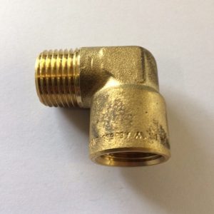 No.25 Brass Male/Female Elbow