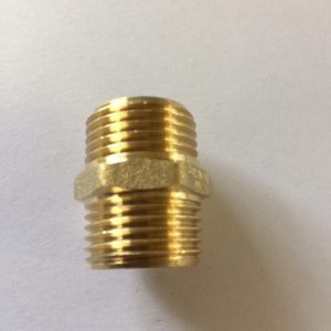 No.27 Brass Hex Nipple