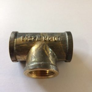 No.35 Brass Female Tee