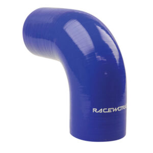 Silicone Hose Elbow 90 Deg Blue