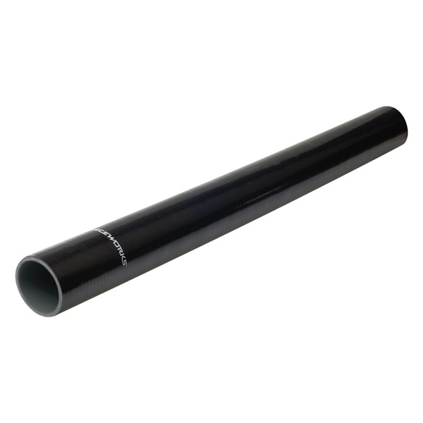 Silicone Hose Straight Black